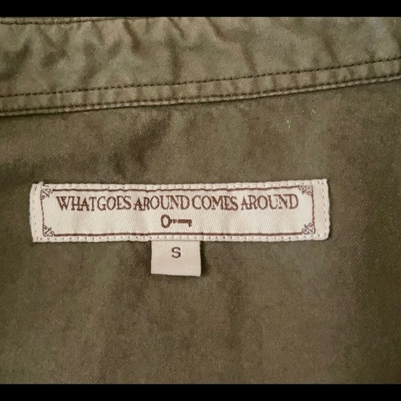 What Goes Around Comes Around Button Down Shirt - Picture 2 of 4